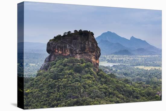 Sigiriya Rock Fortress, UNESCO World Heritage Site, Seen from Pidurangala Rock, Sri Lanka, Asia-Matthew Williams-Ellis-Stretched Canvas