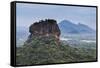 Sigiriya Rock Fortress, UNESCO World Heritage Site, Seen from Pidurangala Rock, Sri Lanka, Asia-Matthew Williams-Ellis-Framed Stretched Canvas