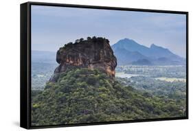 Sigiriya Rock Fortress, UNESCO World Heritage Site, Seen from Pidurangala Rock, Sri Lanka, Asia-Matthew Williams-Ellis-Framed Stretched Canvas