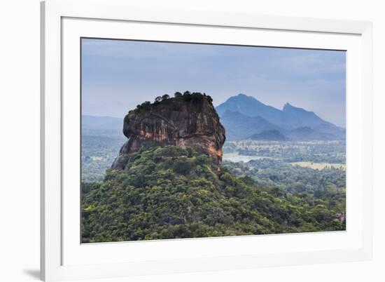 Sigiriya Rock Fortress, UNESCO World Heritage Site, Seen from Pidurangala Rock, Sri Lanka, Asia-Matthew Williams-Ellis-Framed Photographic Print