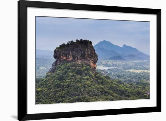 Sigiriya Rock Fortress, UNESCO World Heritage Site, Seen from Pidurangala Rock, Sri Lanka, Asia-Matthew Williams-Ellis-Framed Photographic Print