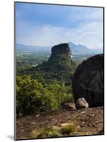 Sigiriya Rock Fortress, UNESCO World Heritage Site, Seen from Pidurangala Rock, Sri Lanka, Asia-Matthew Williams-Ellis-Mounted Photographic Print