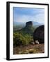 Sigiriya Rock Fortress, UNESCO World Heritage Site, Seen from Pidurangala Rock, Sri Lanka, Asia-Matthew Williams-Ellis-Framed Photographic Print