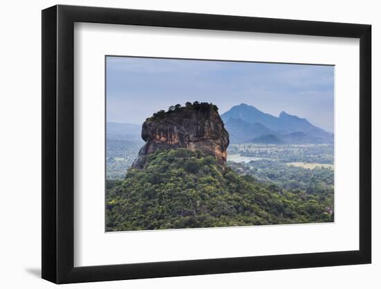 Sigiriya Rock Fortress, UNESCO World Heritage Site, Seen from Pidurangala Rock, Sri Lanka, Asia-Matthew Williams-Ellis-Framed Photographic Print