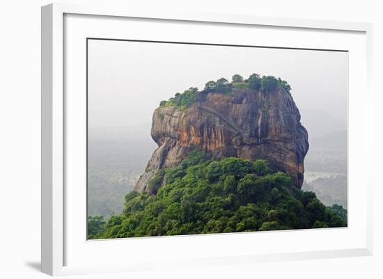 Sigiriya, UNESCO World Heritage Site, North Central Province, Sri Lanka, Asia-Christian Kober-Framed Photographic Print