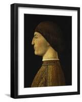 Sigismondo Malatesta, Ca, 1451-Piero della Francesca-Framed Giclee Print