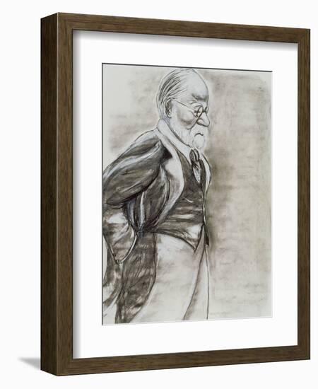 Sigmund Freud (1856-1939) 1998-Stevie Taylor-Framed Giclee Print