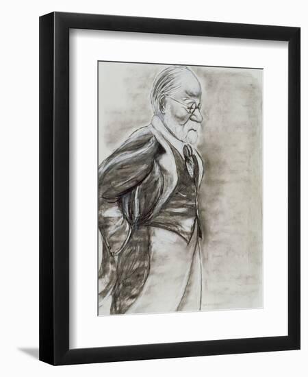 Sigmund Freud (1856-1939) 1998-Stevie Taylor-Framed Giclee Print