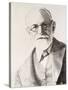 Sigmund Freud, 1994-Dinah Roe Kendall-Stretched Canvas