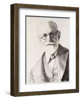 Sigmund Freud, 1994-Dinah Roe Kendall-Framed Giclee Print