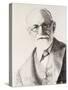 Sigmund Freud, 1994-Dinah Roe Kendall-Stretched Canvas