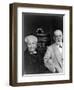 Sigmund Freud, and His Mother, Amalia Freud, in 1925-null-Framed Art Print