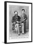 Sigmund Freud at the Age of Eight with His Father Jakob-null-Framed Giclee Print