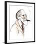 Sigmund Freud Austrian neurologist and psychotherapist of Czech birth; caricature-Neale Osborne-Framed Giclee Print