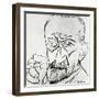 Sigmund Freud, Austrian Psychologist-null-Framed Photographic Print