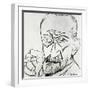 Sigmund Freud, Austrian Psychologist-null-Framed Photographic Print