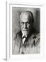 Sigmund Freud, Austrian Psychologist-null-Framed Photographic Print