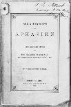 Front Cover of 'Zur Auffassung der Aphasien' dedicated to Jean Martin Charcot-Sigmund Freud-Giclee Print