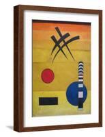 Sign, 1925-Wassily Kandinsky-Framed Art Print