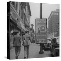 Sign Advertising Penicillin as Treatment For Gonorrhea-Sam Shere-Stretched Canvas