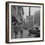 Sign Advertising Penicillin as Treatment For Gonorrhea-Sam Shere-Framed Photographic Print