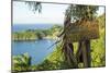 Sign asking not to trash most beautiful view in world, Castara Bay, Tobago, Trinidad and Tobago-Alex Treadway-Mounted Photographic Print