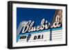 Sign at marquee of the Bluebird Theater, Denver, Colorado, USA-null-Framed Photographic Print