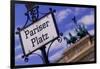 Sign at Pariser Platz and Brandenburg Gate-Jon Hicks-Framed Photographic Print