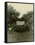 Sign at the Entrance of People's Temple Agricultural Project, Jonestown, Guyana, Nov 1978-null-Framed Stretched Canvas