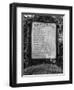 Sign at Toll Bridge-Jack Delano-Framed Photographic Print