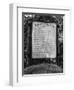 Sign at Toll Bridge-Jack Delano-Framed Photographic Print