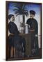 Sign Board  Cold Beer  Par Pirosmani, Niko (1862-1918). Oil on Metal, Size : 126X69, , State Georgi-Niko Pirosmani-Framed Giclee Print