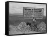 Sign entering Tombstone, Arizona, 1937-Dorothea Lange-Framed Stretched Canvas