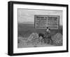 Sign entering Tombstone, Arizona, 1937-Dorothea Lange-Framed Photographic Print