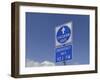 Sign 'Evacuation Route' Along Florida Scenic Highway, North 1, Key Largo, Florida Keys, Florida-Axel Schmies-Framed Photographic Print