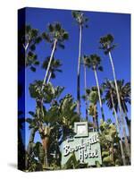 Sign for Beverly Hills Hotel, Beverly Hills, Los Angeles, California, Usa-Wendy Connett-Stretched Canvas