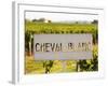 Sign for Chateau Cheval Blanc, Saint Emilion, Bordeaux, France-Per Karlsson-Framed Photographic Print