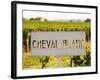 Sign for Chateau Cheval Blanc, Saint Emilion, Bordeaux, France-Per Karlsson-Framed Photographic Print