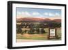 Sign for Continental Divide-null-Framed Art Print