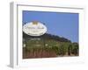 Sign for Domaine Laroche and the Les Clos Grand Cru Vineyard, Chablis, France-Per Karlsson-Framed Premium Photographic Print