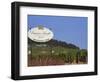 Sign for Domaine Laroche and the Les Clos Grand Cru Vineyard, Chablis, France-Per Karlsson-Framed Photographic Print