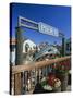 Sign for Pier 39, Fisherman's Wharf, San Francisco, California, USA-Tomlinson Ruth-Stretched Canvas