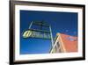 Sign for the Haymarket District, Lincoln, Nebraska, USA-Walter Bibikow-Framed Photographic Print