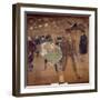 Sign for the House of the Goulue (Weber Louise Dit La Goulue, 1866-1929), at the Foire Du Trone in-Henri de Toulouse-Lautrec-Framed Giclee Print