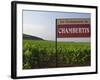 Sign Ici Commence Le Chambertin, Grand Cru Vineyard, Bourgogne, France-Per Karlsson-Framed Photographic Print