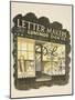 Sign Maker-Eric Ravilious-Mounted Giclee Print