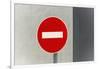 Sign, No Entry, One-Way Street-Catharina Lux-Framed Photographic Print