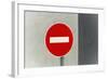 Sign, No Entry, One-Way Street-Catharina Lux-Framed Photographic Print