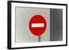 Sign, No Entry, One-Way Street-Catharina Lux-Framed Photographic Print