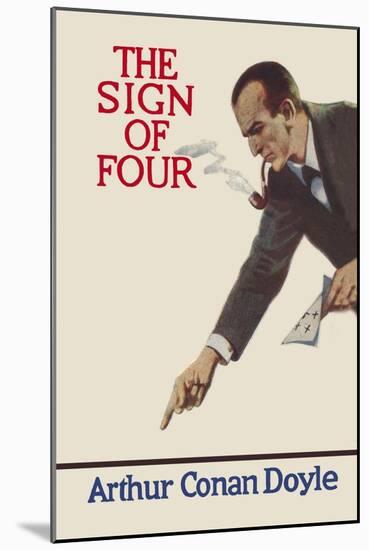 Sign of Four II-null-Mounted Art Print